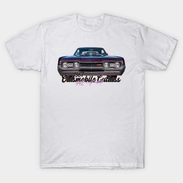 1967 Oldsmobile Cutlass 442 Hardtop T-Shirt by Gestalt Imagery